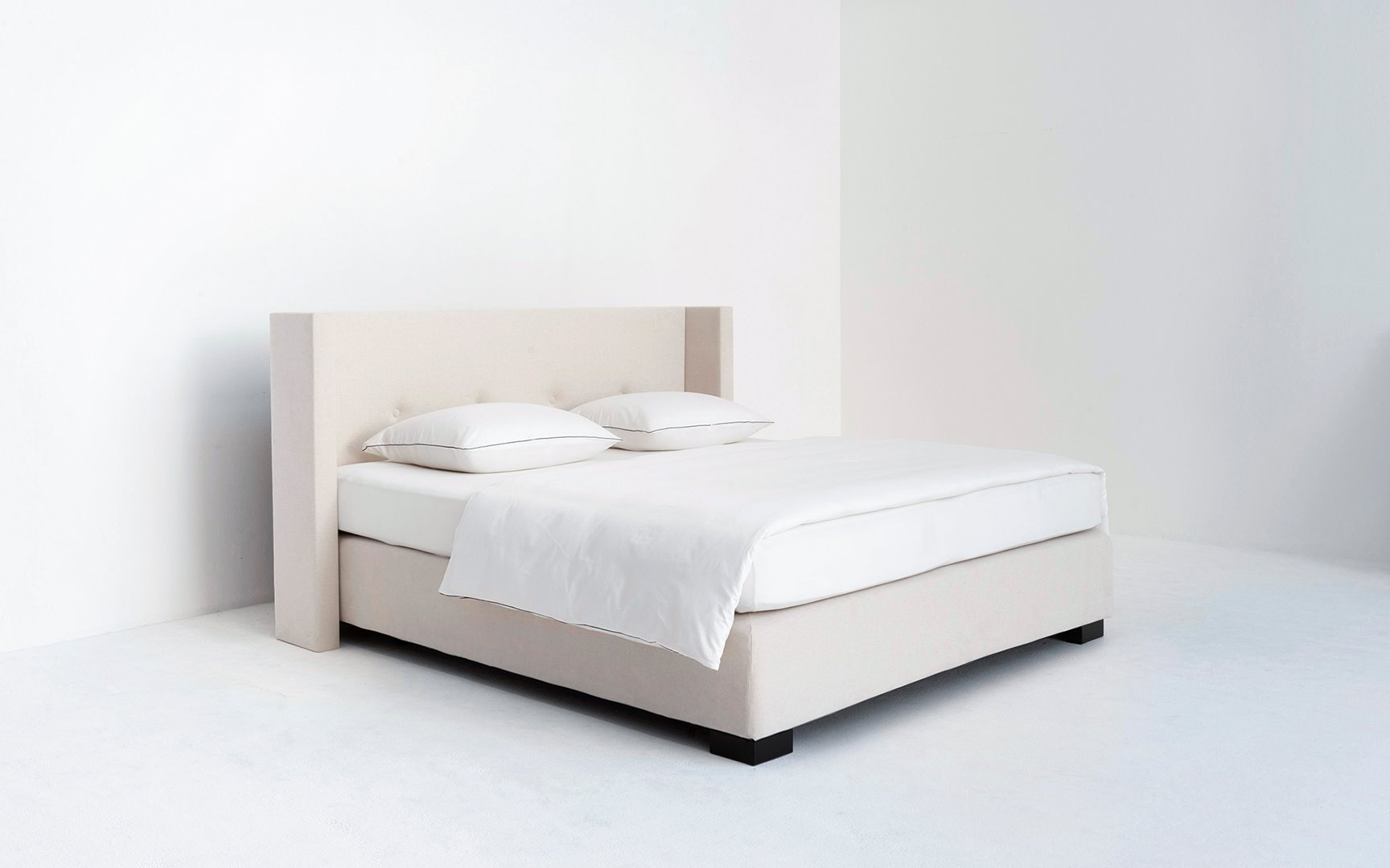 Hoofdbord Buttons Edge Low S BedHabits bp